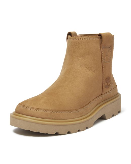 Timberland Brown Rowan Way Mid Pull On Boot