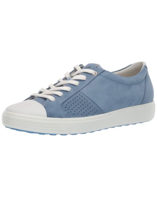 ecco soft 7 sneaker blue