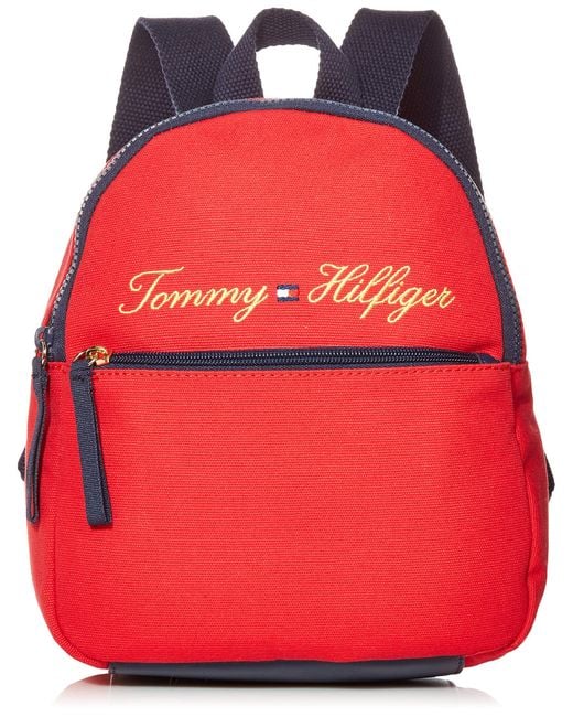 tommy hilfiger small red bag