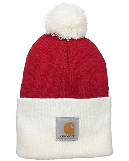 Carhartt Red Lookout Hat for men