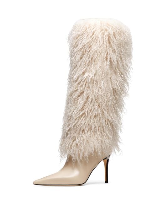 Michael Kors Natural Dawn Heeled Boot