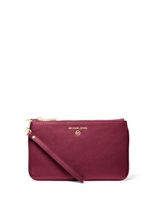 Bracciale Jet Set Charm Medio con Zip Superiore di Michael Kors in Purple