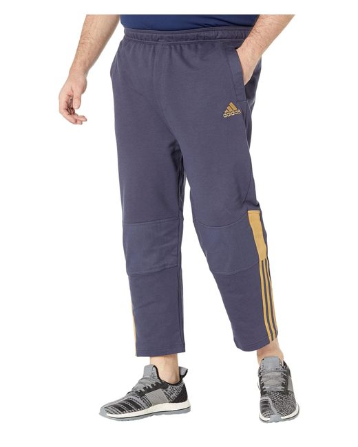 adidas Cotton Tiro 7/8 Pants in Blue for Men Lyst