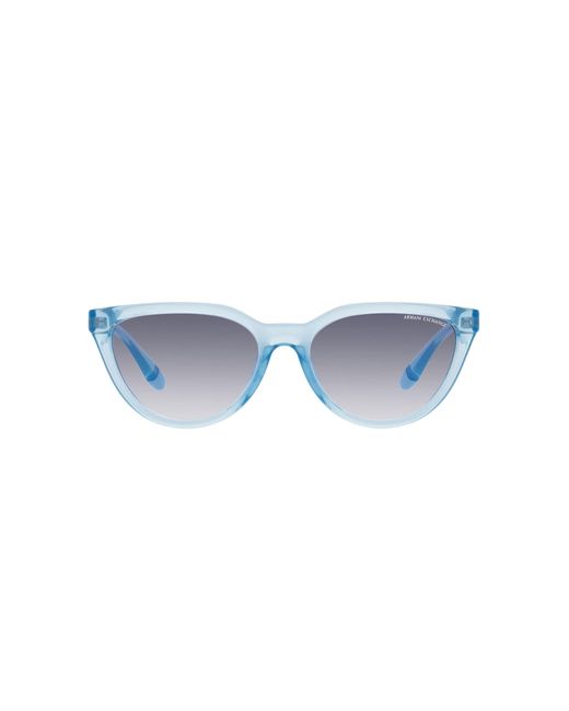 Emporio Armani Black A|x Armani Exchange Ax4130su Universal Fit Cat Eye Sunglasses