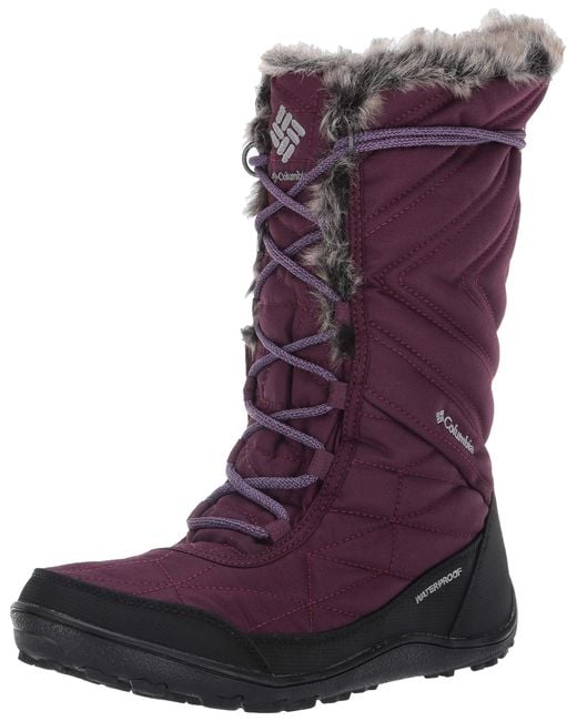 Columbia Purple Minxtm Mid Iii Boot