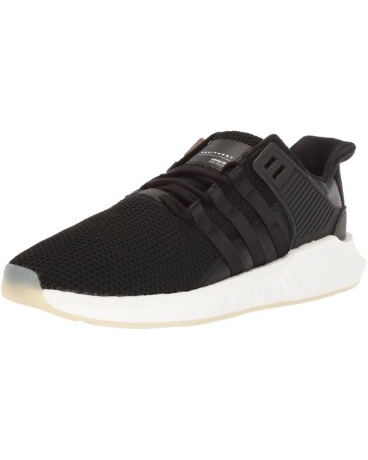 adidas Originals Synthetic Eqt Support 93/17 Running Shoe, Black/white, 9 M  Us for Men - Save 67% | Lyst