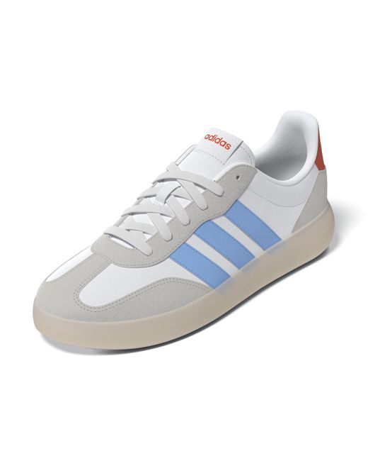 Adidas White Barreda Decode Sneaker for men
