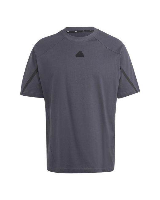 Adidas Gray Designed 4 Game Day T-shirt for men