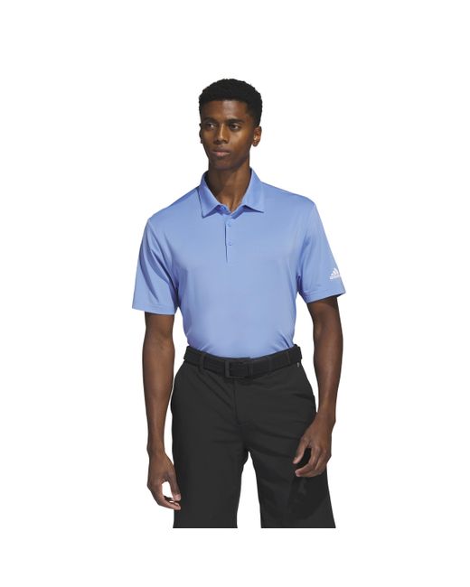 Adidas Blue Golf Ultimate365 Solid Polo Shirt for men