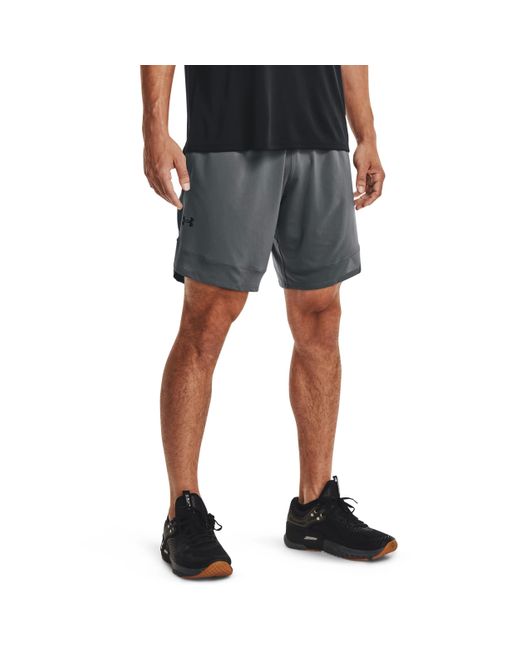 Under Armour Black Training Stretch Shorts for men