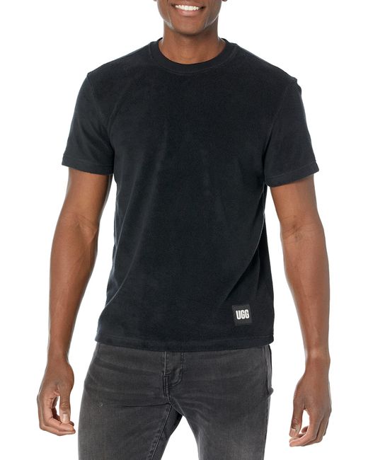 Ugg Black Mathew Ss Tee Fl Shirt for men
