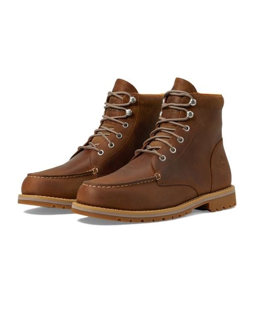 Timberland Brown Redwood Falls Waterproof (Saddle) Boots for men