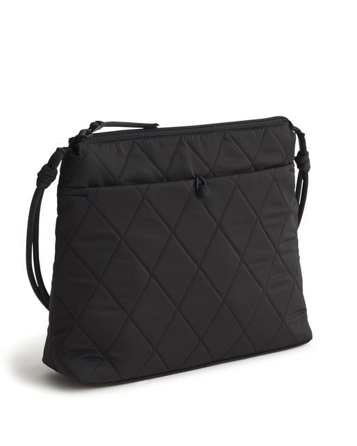Vera Bradley Black Performance Twill Original Hipster Crossbody