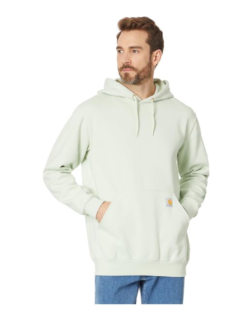 Carhartt Green Big & Tall Loose Fit Midweight Logo Sleeve Graphic Sweatshirt for men