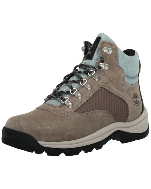 Timberland Brown White Ledge Waterproof Mid Leather Hiking Boot