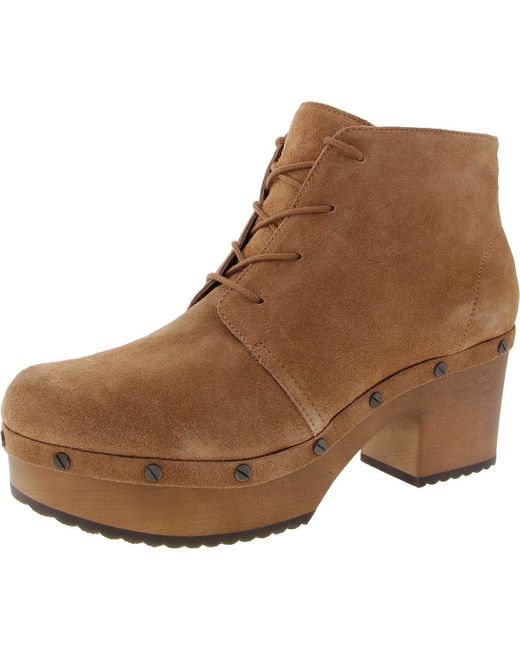 Dr. Scholls Brown Original Chic Ankle Boot