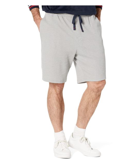 Tommy Hilfiger Gray Mens Modern Essentials Sleep Short Pajama Bottom for men