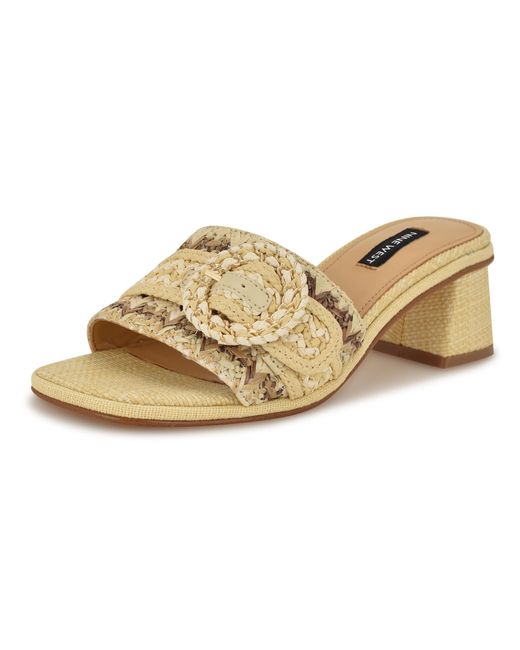 Nine West Natural Ending Heeled Sandal