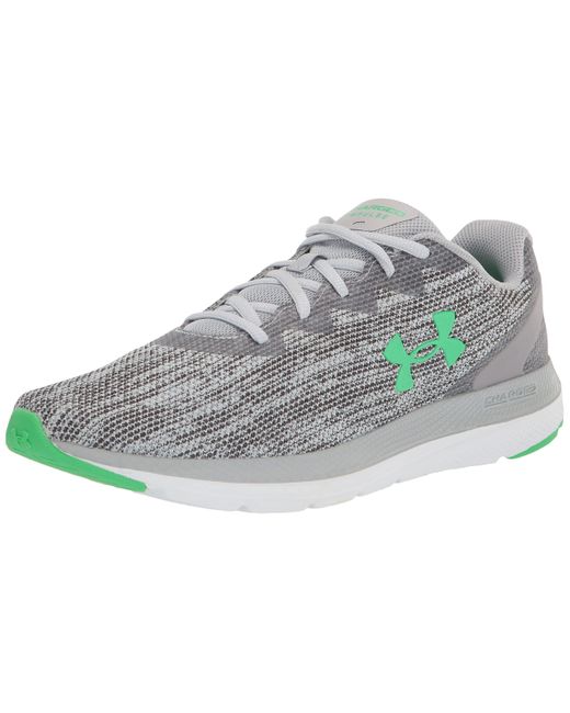 Under Armour Rubber Charged Impulse 2 Knit running Shoe, in Black for