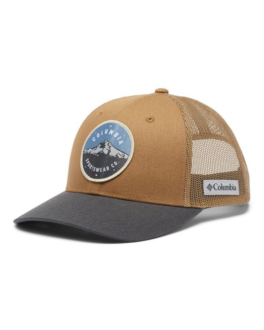 Columbia Brown Mesh Snap Back Hat