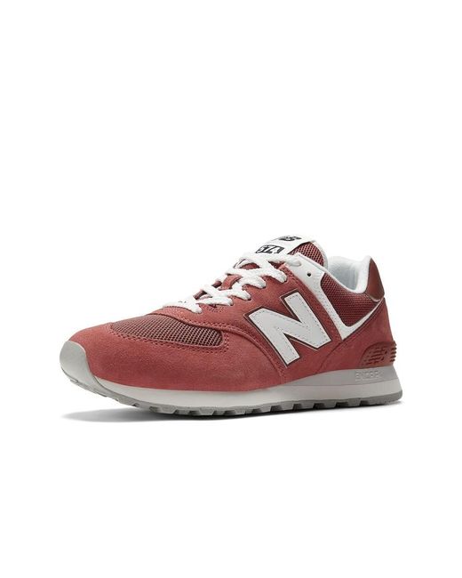 New Balance Pink 574 V2 Familiar Ground Sneaker