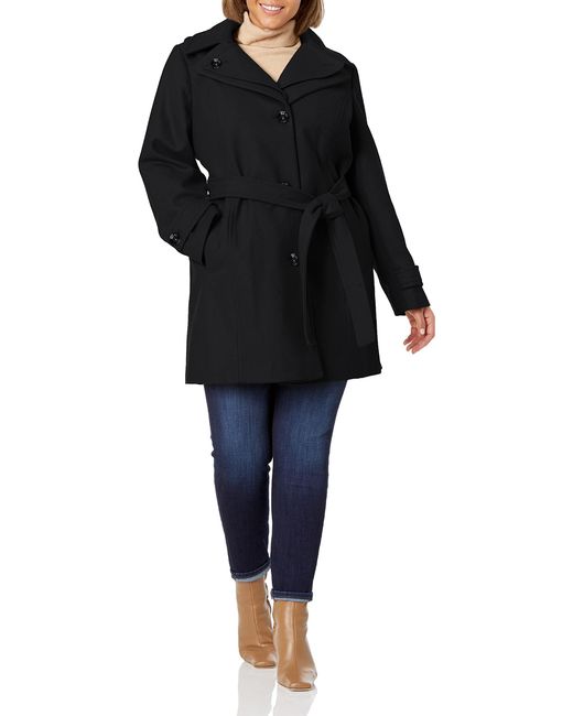 thigh length coat