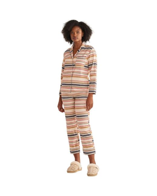 Pendleton Brown Pajama Cotton Set