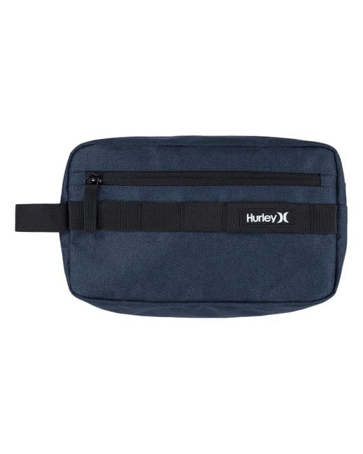 Hurley Blue Small Items Travel Dopp Kit