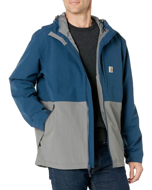 Carhartt Blue Storm Defender Loose Fit Midweight Utility Jacket for men