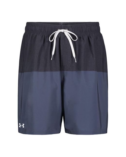 Under Armour Blue Ua Harbor Heritage Colorblock Volley for men