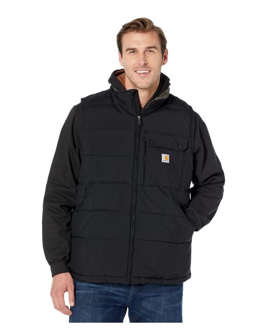 Carhartt Montana Loose Fit Insulated Vest in Black for Men | Lyst