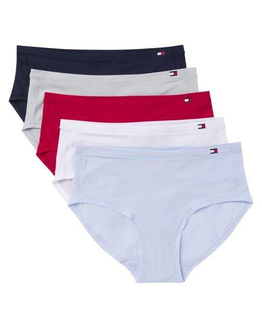 Tommy Hilfiger White S Hipster Underwear 5-pack