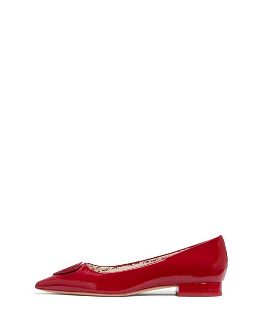 Kate Spade Red Lover Flat