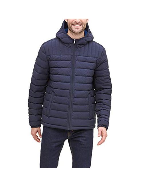 Dockers The Liam Smart 360 Flex Stretch Quilted Hooded Puffer Jacket in ...