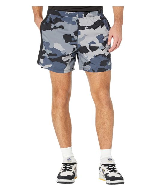 New Balance Blue 5 Accelerate Shorts for men