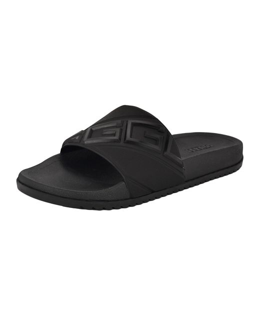 Guess Odent Schuifsandalen Voor in het Black voor heren