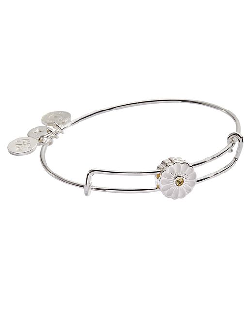 ALEX AND ANI Metallic Daisy Slider Bangle