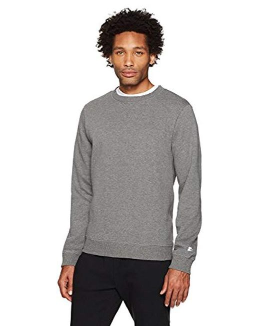Lyst - Starter Crewneck Sweatshirt, Amazon Exclusive in Gray for Men