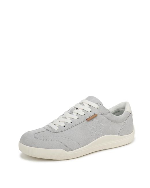 Dr. Scholls White Be True Sneaker Light Grey Micro 7 M