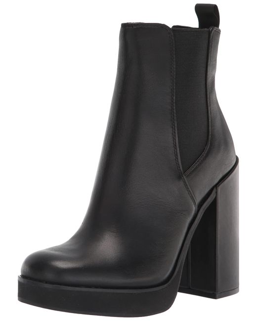 steve madden triple black leather