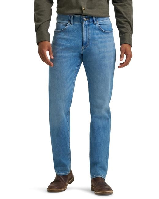 Lee Jeans Blue Extreme Motion Athletic Taper Jean for men