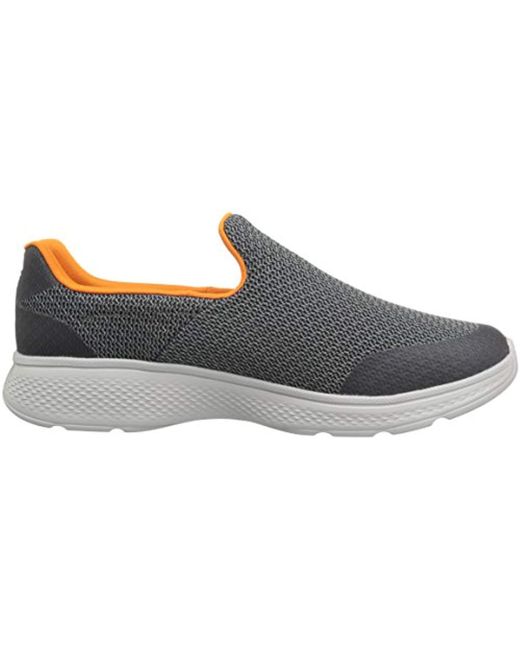 skechers go walk 4 mens orange