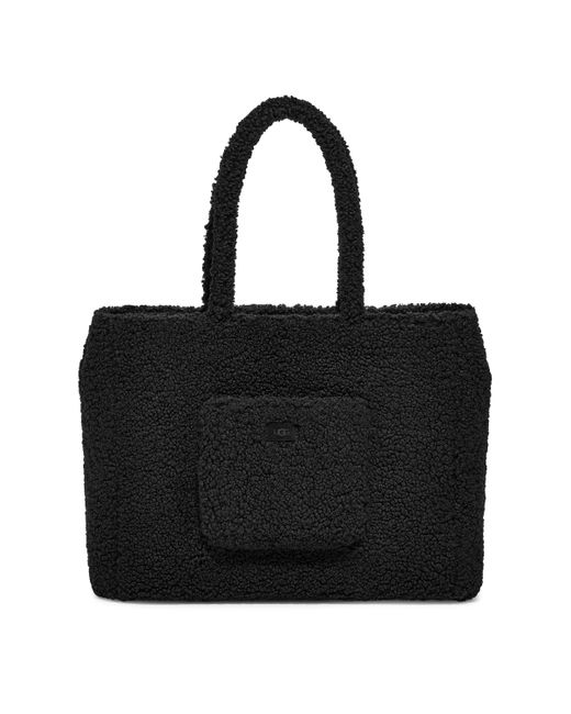UGG Synthetic Adrina Tote Sherpa in Black | Lyst