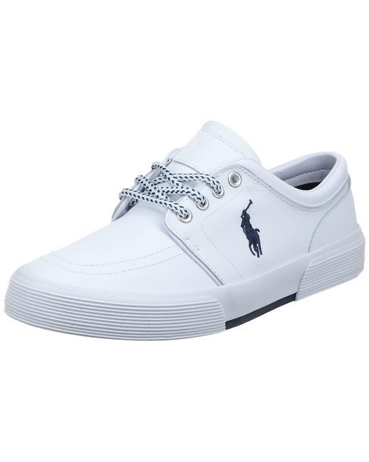 Polo Ralph Lauren Faxon Low (white Sport Leather) Men's Shoes for Men -  Save 39% | Lyst