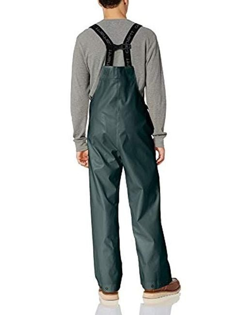 Lyst Carhartt Lightweight Waterproof Rainstorm Bib Overalls in Green