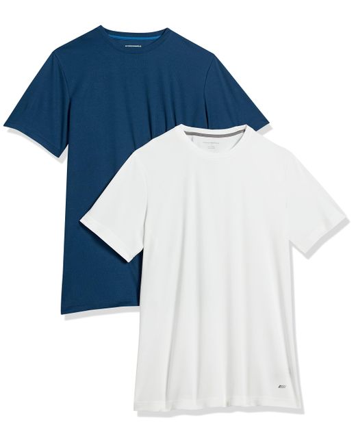 Maglietta Tecnica Active Performance di Amazon Essentials in Blue da Uomo