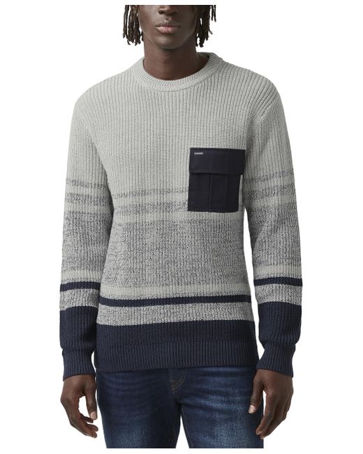 Buffalo David Bitton Gray Sweater for men