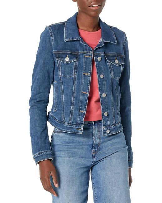 Guess Blue Essential Sexy Trucker Jacket