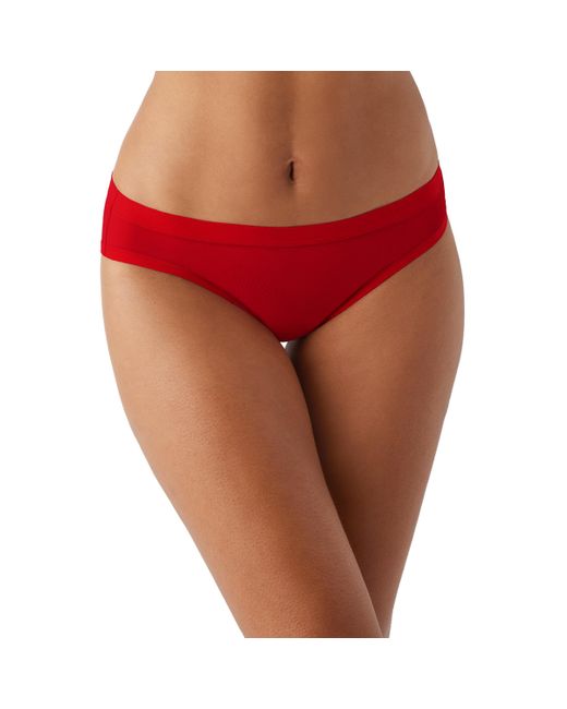 Wacoal Red Understated Cotton Bikini Panty