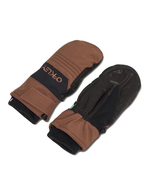 Oakley Brown Adult B1b Mittens Glove for men